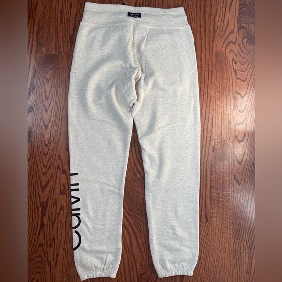 NEW Calvin Klein Women’s Sweatshirt and Sweatpants Set, Greyish/ Sand, Size S - Picture 6 of 8
